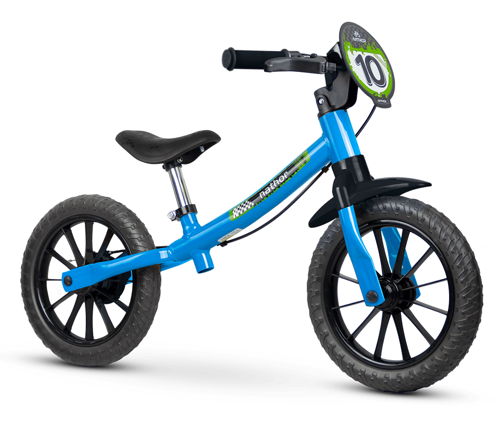 BICICLETA INFANTIL BALANCE BIKE MASCULINA ARO 12 NATHOR 100900160008