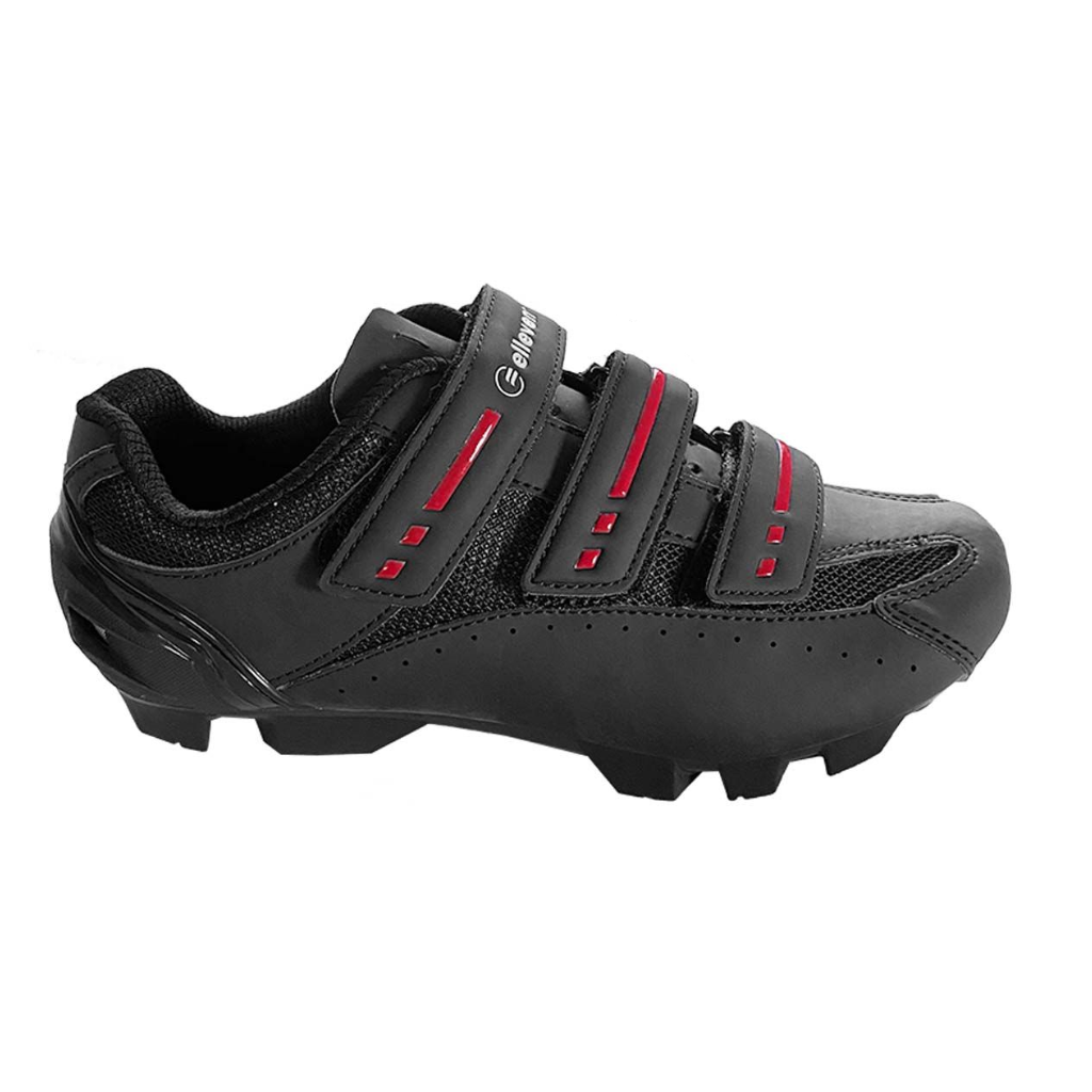 sapatilha mtb elleven preta vermelha 13556