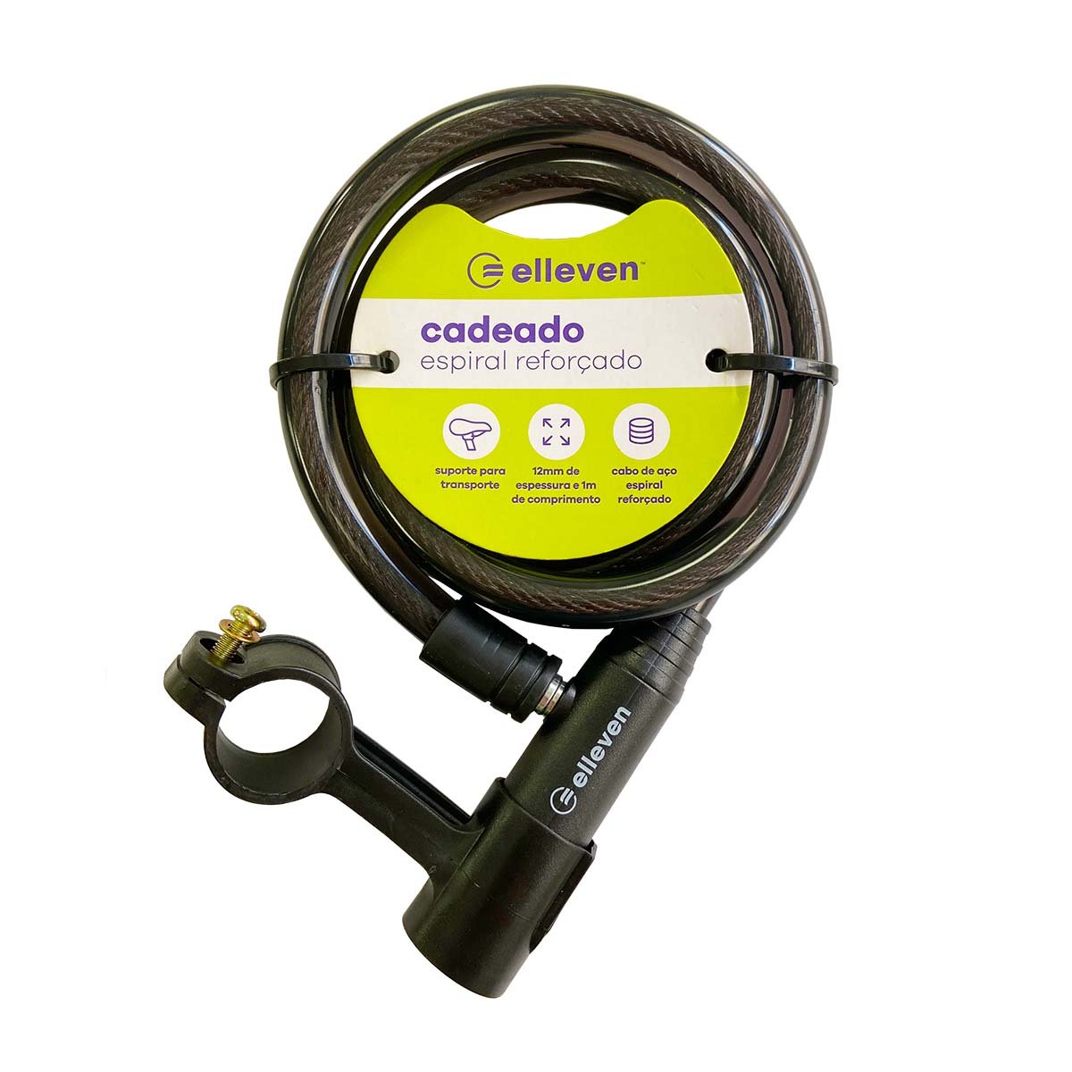 cadeado suporte chave 12mm 1m grosso elleven 1911 2