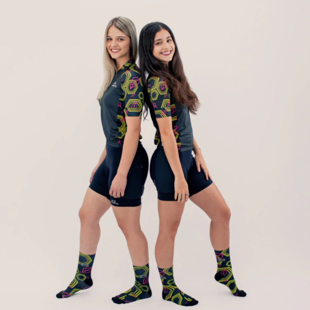 camisa feminina sport geometric marcio may
