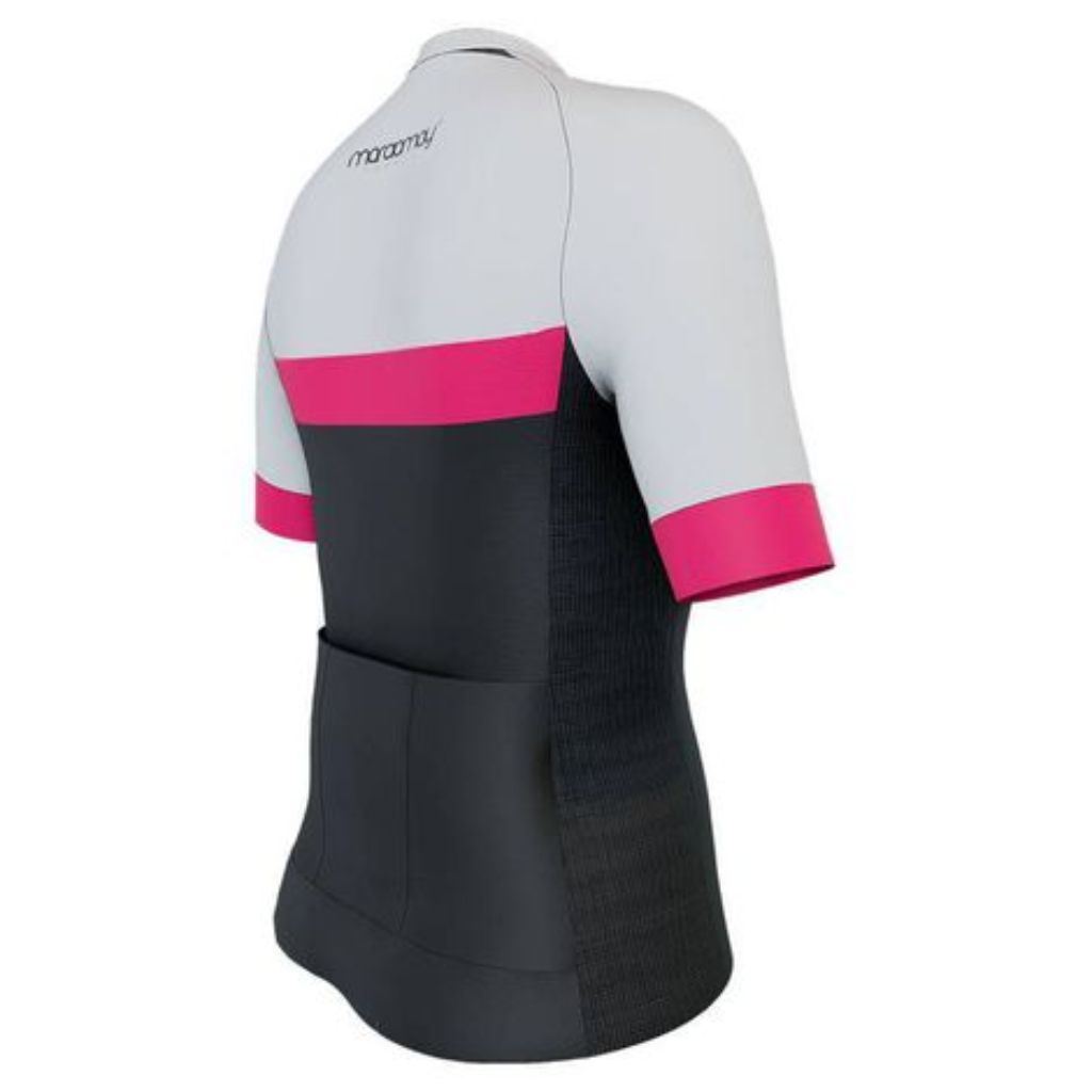 camisa feminina sport pink strip marcio may 4