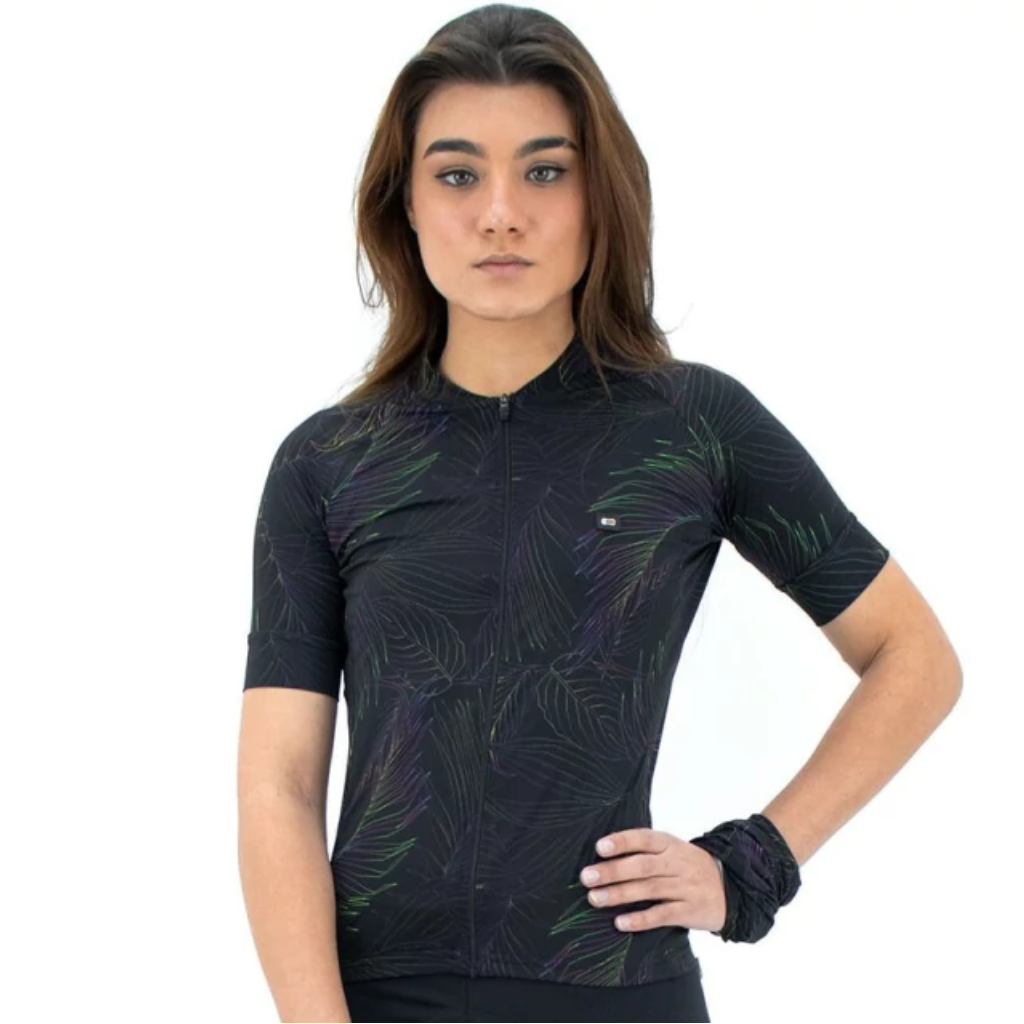 camisa feminina funny rainbow leaves marcio may 5