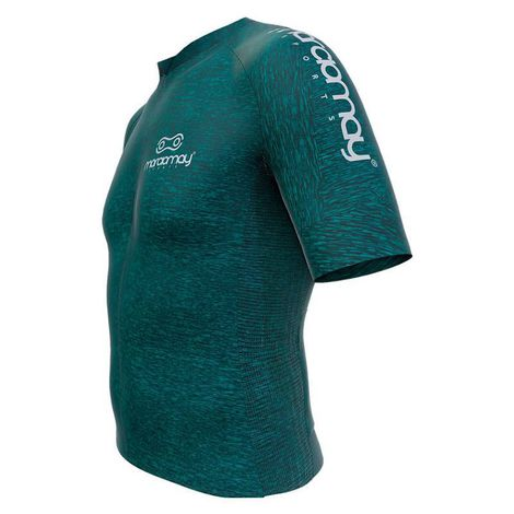 camisa masculina mescla turquesa marcio may 2