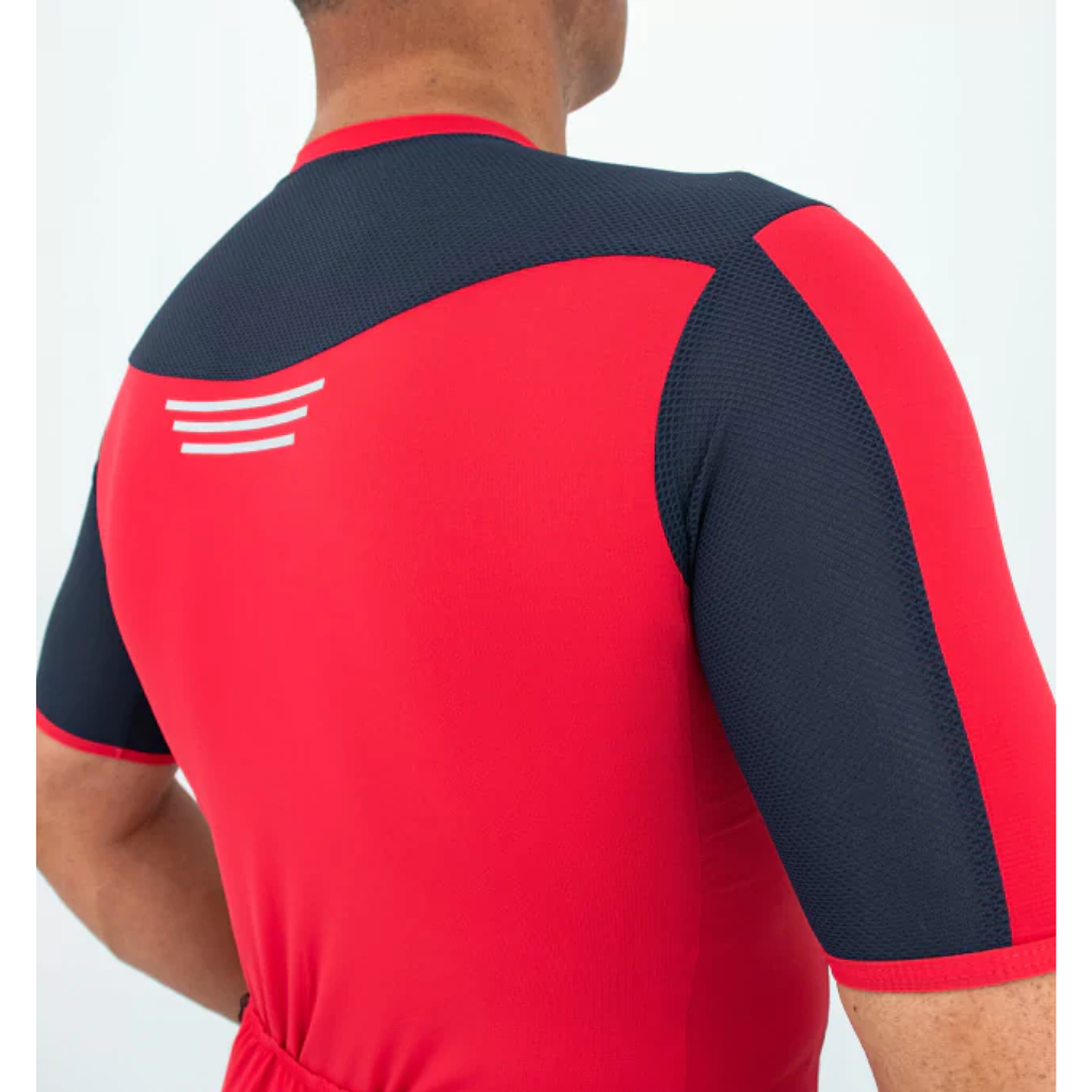 camisa masculina race vermelha azul marcio may 6