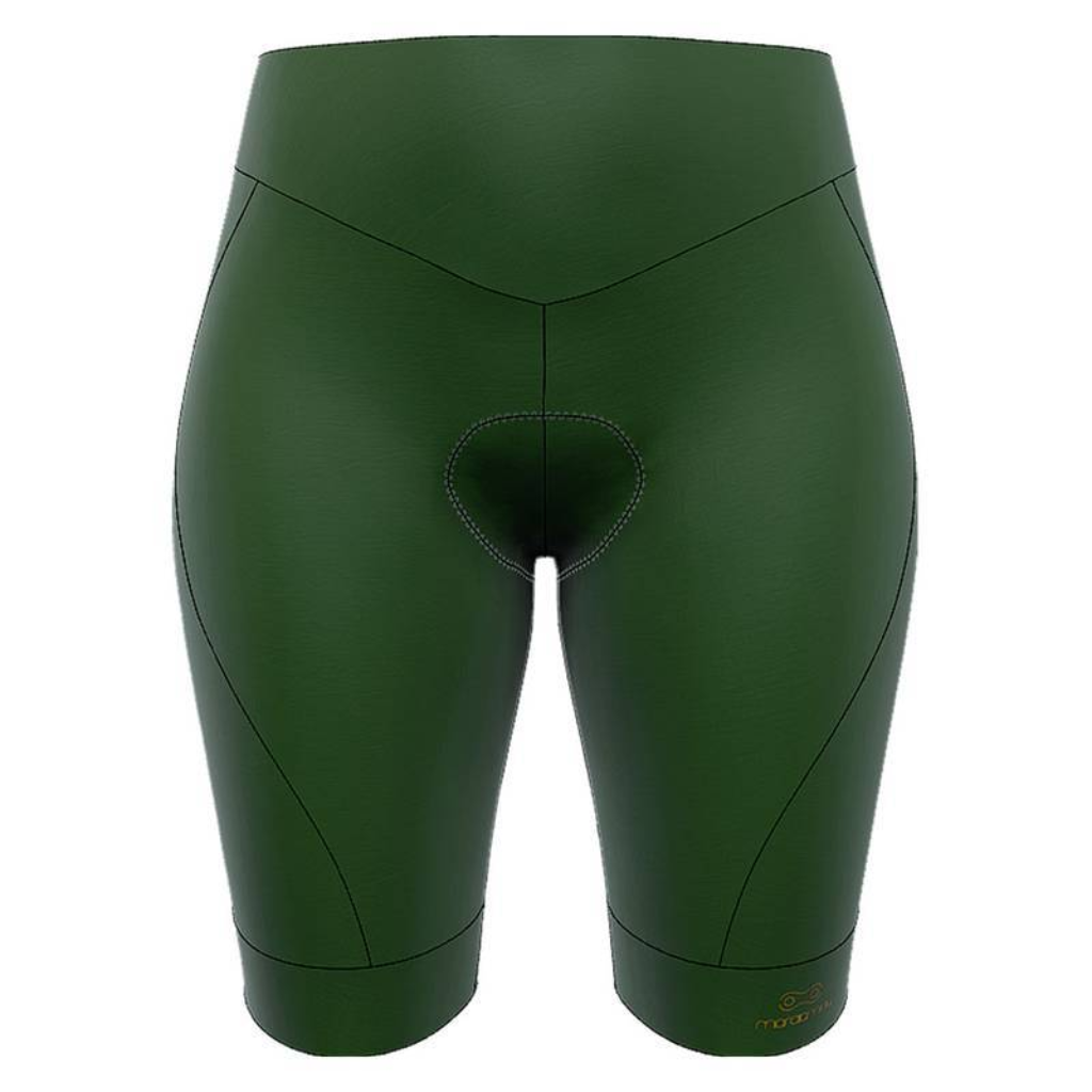bermuda ciclismo comfort cos alto verde militar marcio may