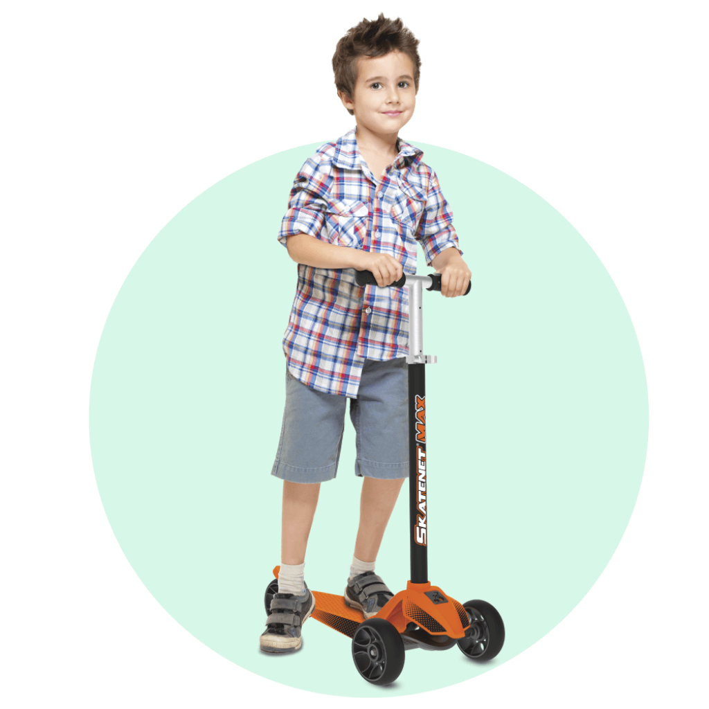 patinete skatenet max laranja bandeirante 2