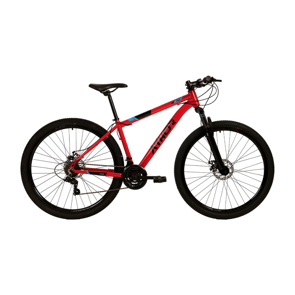 bicicleta aro 29 mtb tn 21 athor vermelha