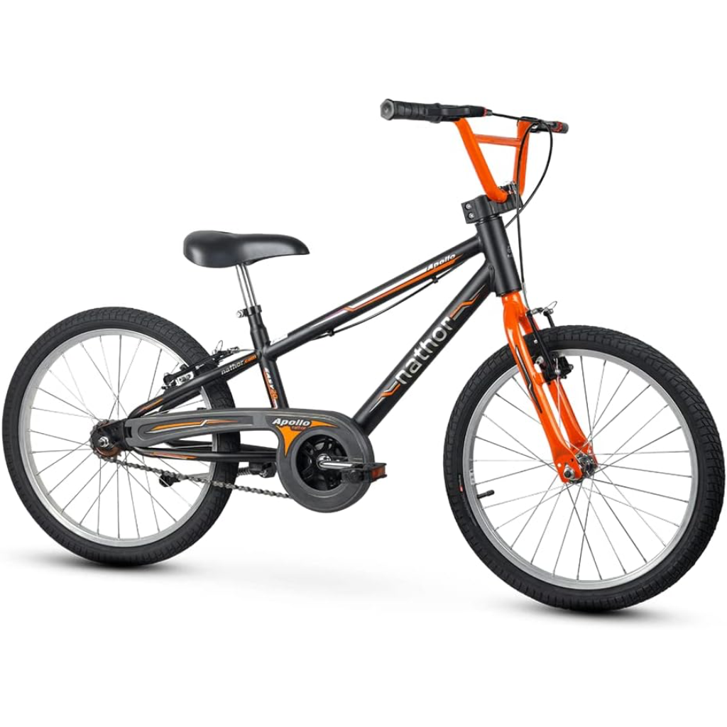 bicicleta infantil apollo aro 20 nathor