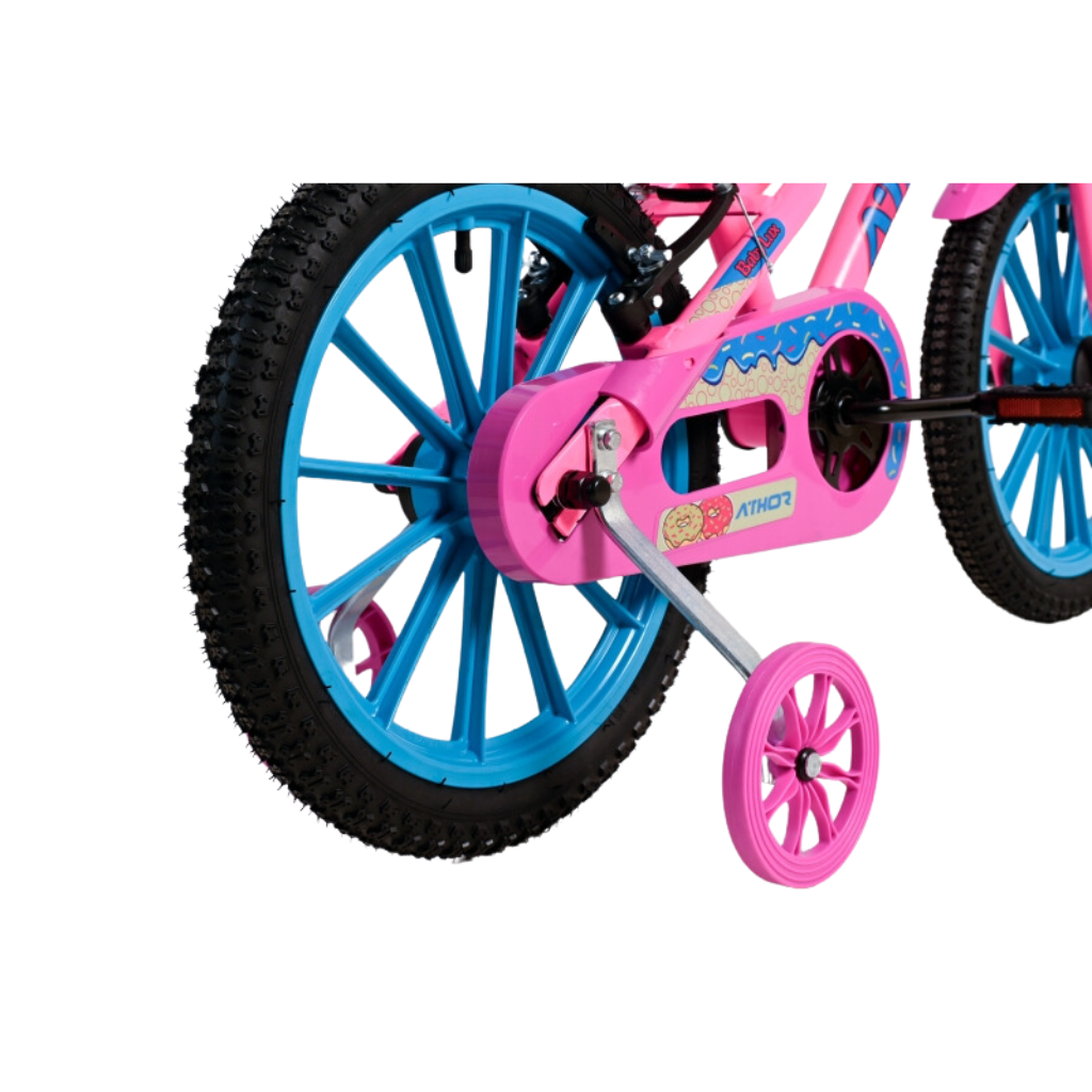 bicicleta infantil baby lux rosa azul athor 4