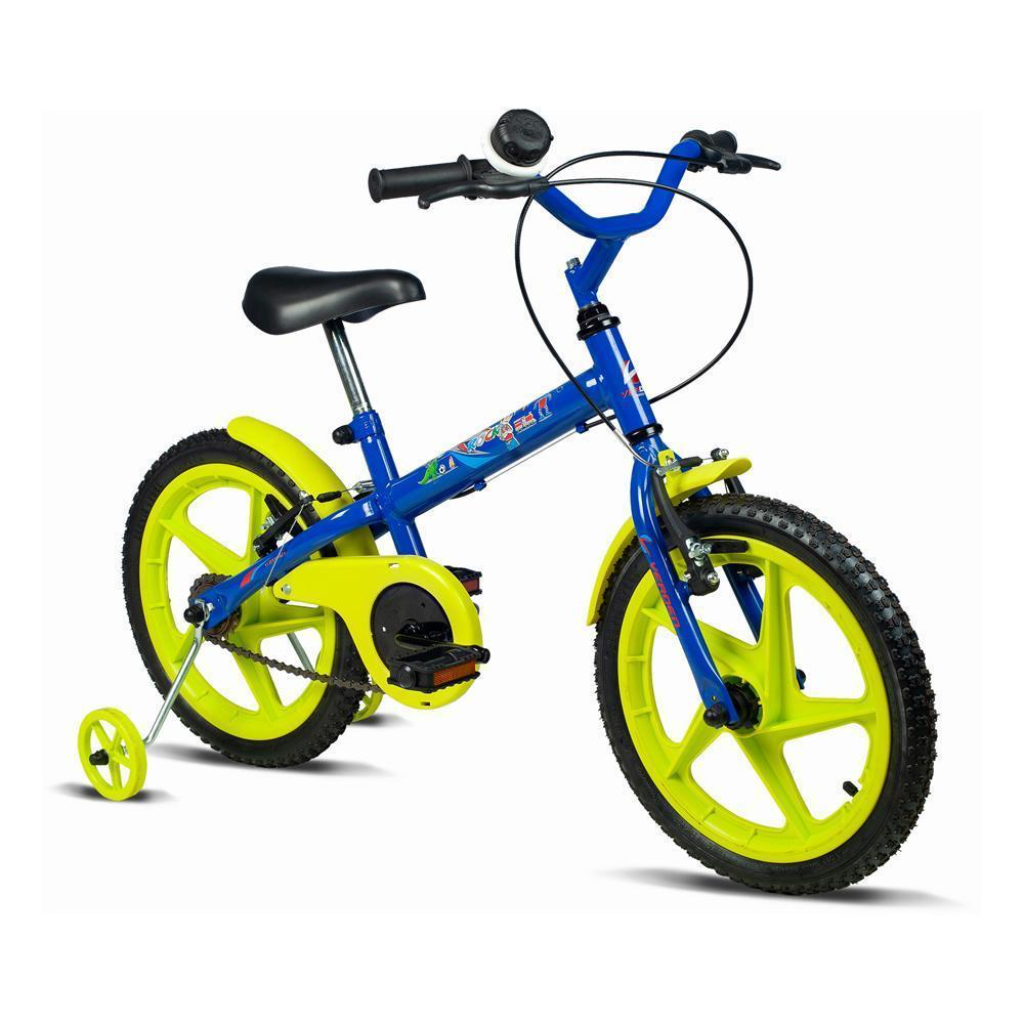 bicicleta infantil aro 16 rock verden 8