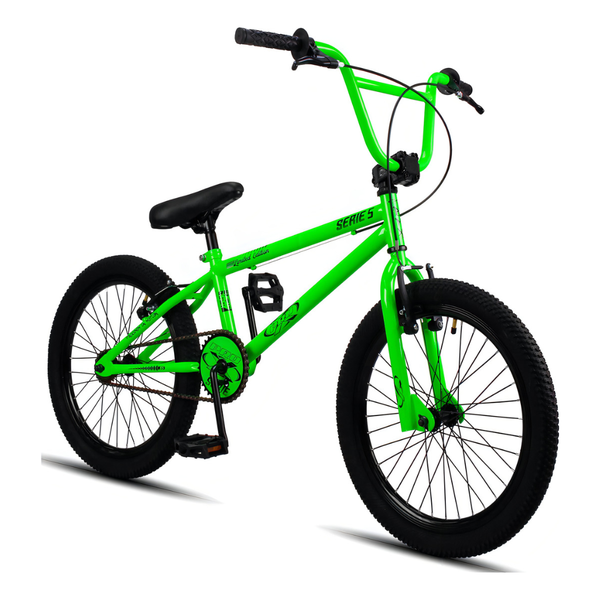 Bicicleta BMX Aro 20 Serie 5 Limited Edition - Pro-X - Verde Neon