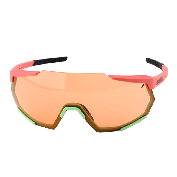 Óculos Ciclismo 100% Racetrap Matte Washed Neon Pink - Bike Alto Vale
