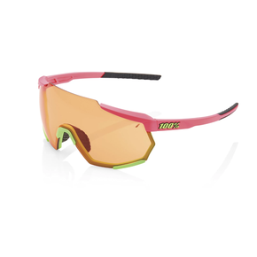 Óculos Ciclismo 100% Racetrap Matte Washed Neon Pink - Bike Alto Vale