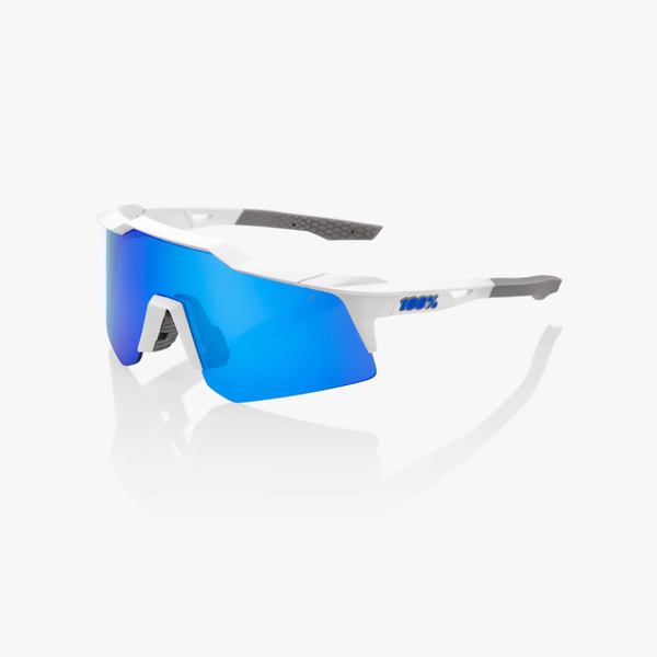 Óculos Ciclismo 100% Speedcraft XS - Matte White Blue Multilayer