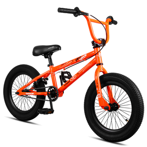 BMX  　 Bicicleta BMX Serie 16 - Pro-X Laranja Neon