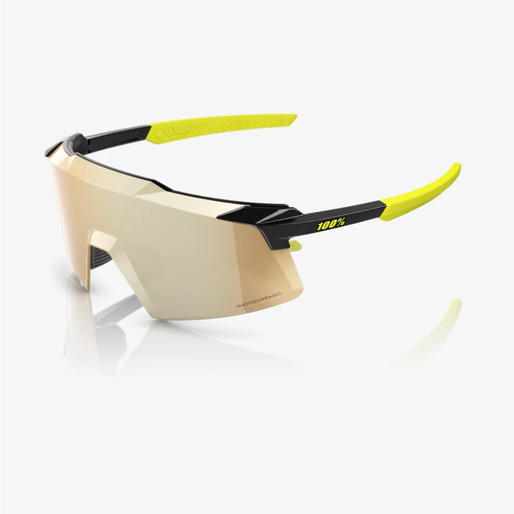 oculos ciclismo 100 aerocraft black gold fotocromatico 2