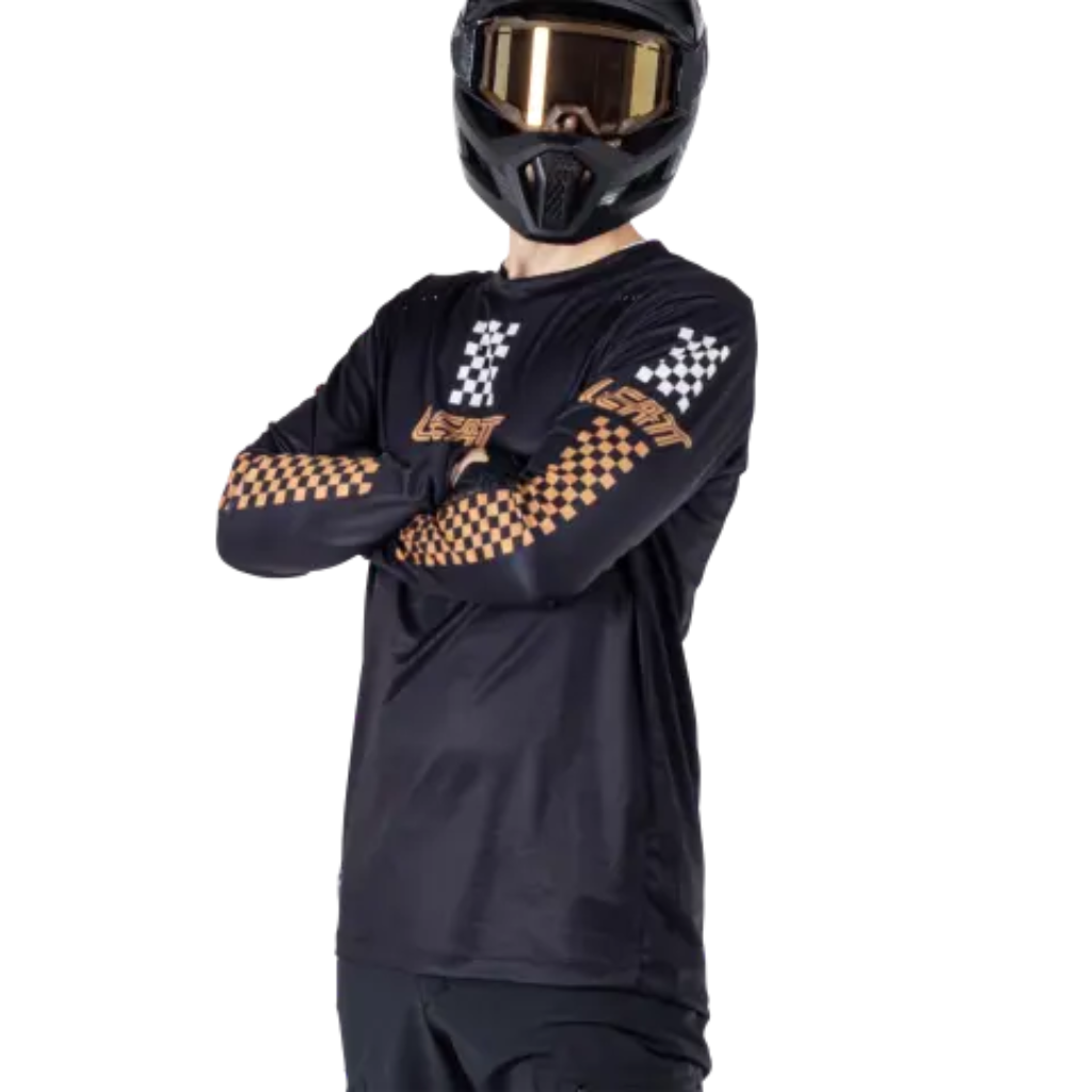 camisa mth enduro leatt manga longa 4 5