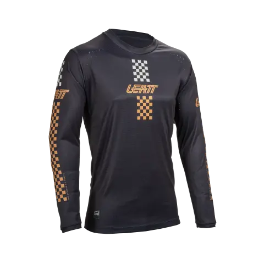 Camisa MTB Enduro 4.0 Preto Manga Longa - Leatt - Bike Alto Vale