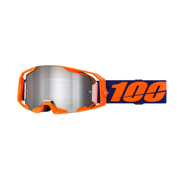 Óculos Armatic - 100% - Laranja/Azul - Bike Alto Vale