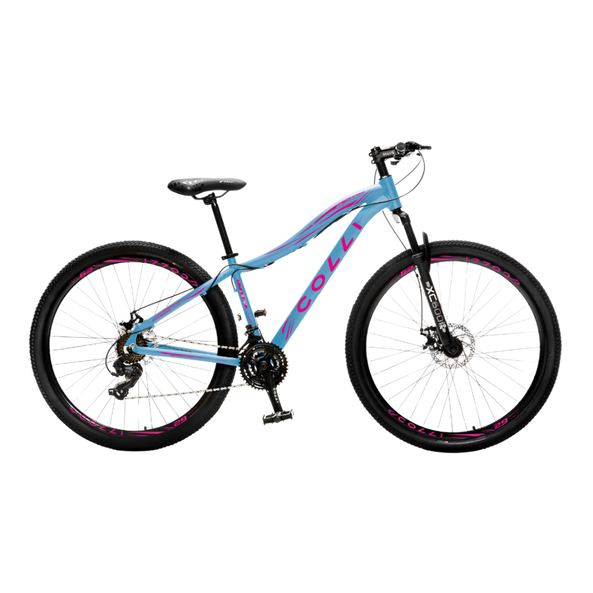 bicicleta eudora colli feminina azul