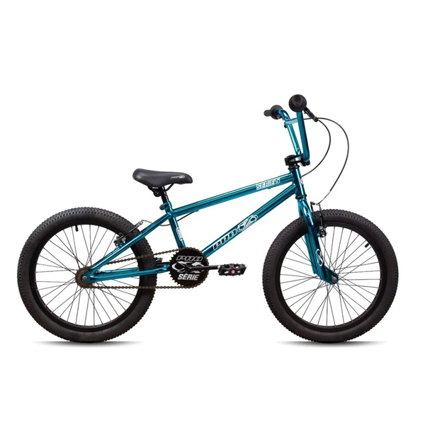 Bicicleta BMX Aro 20 Serie 5 Cromo - Pro-X Azul