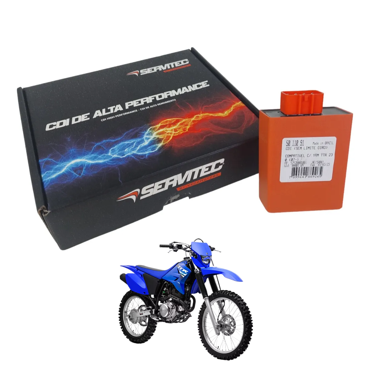 cdi ttr 230 sem limite giro vedamotor servitec