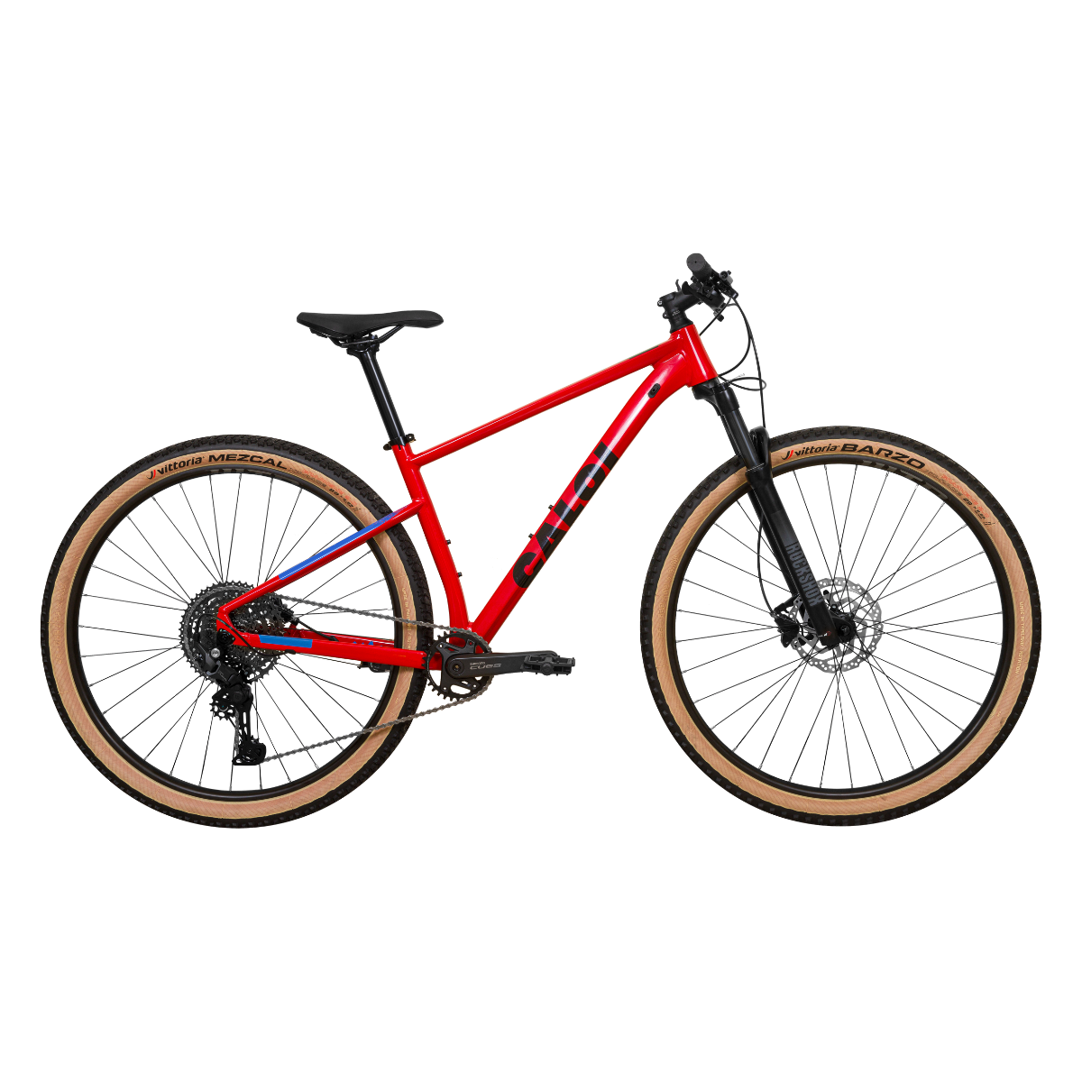bicicleta caloi aro 29 explorer pro sl vermelho cues shimano 11v