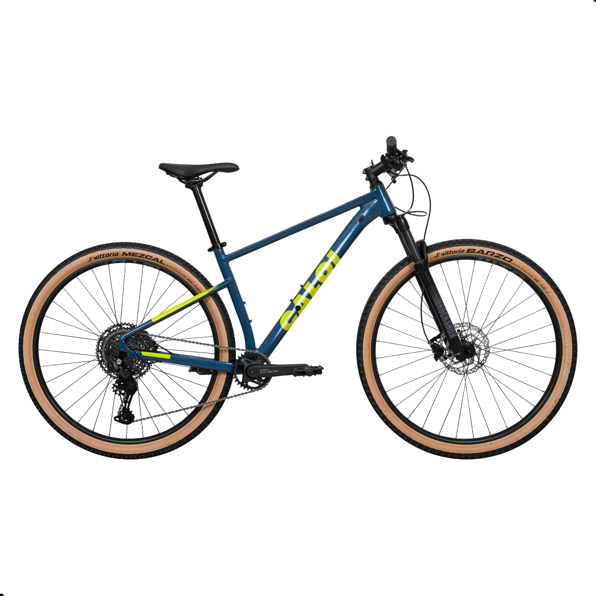 bicicleta caloi aro 29 explorer pro sl cues 11v azul