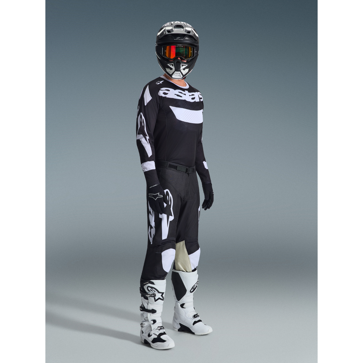 calca alpinestars racer air riway preto branco 3