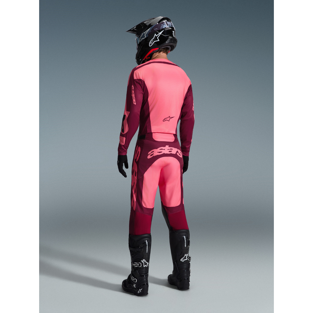 calca alpinestars racer riway vermelho coral 7