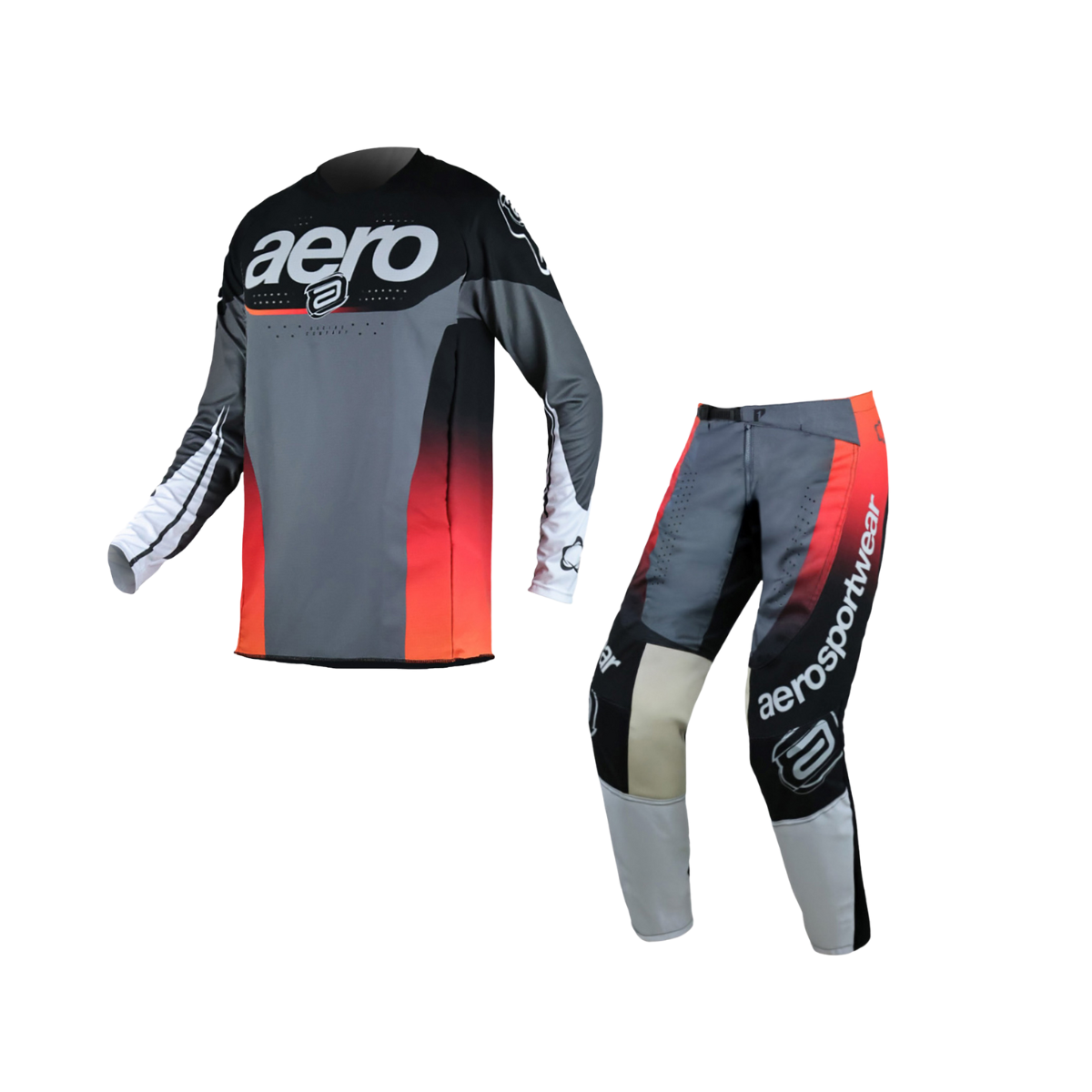 conjunto camisa calca asw ohms podium preto chumbo laranja