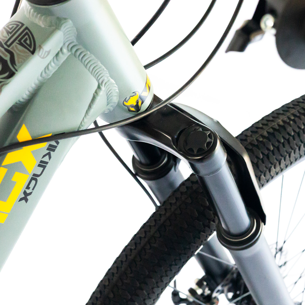 Bicicleta Aro 26 3x7 21v Tuff X30 Dirt Jump - VikingX - Cinza