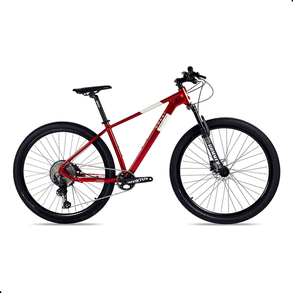 Bicicleta Aro 29 Colli Moscow Alumínio 12V Vermelho/Bege - Bike